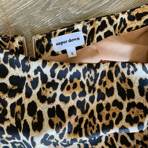 LEOPARD SKIRT - Picture 6 of 6